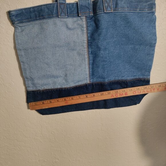 #DG2 by Diane Gilman‎ Anniversary Denim Tote Bag - Patchwork - Picture 5 of 6